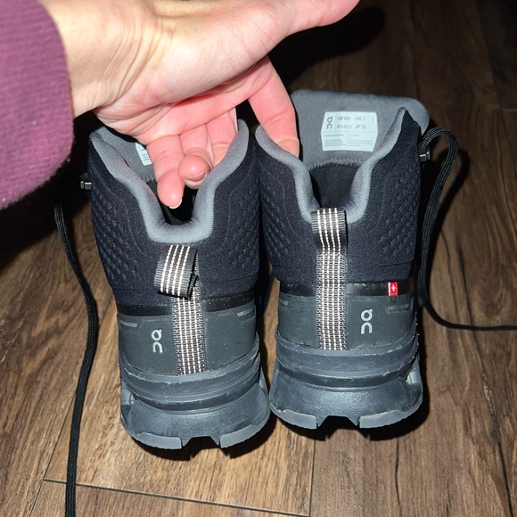 Women’s Size 9 On Cloud On Running Waterproof Trail Winter Boots. - Picture 8 of 14
